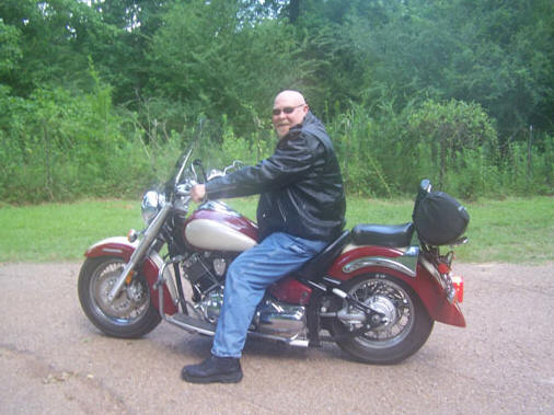 Richard James is a biker